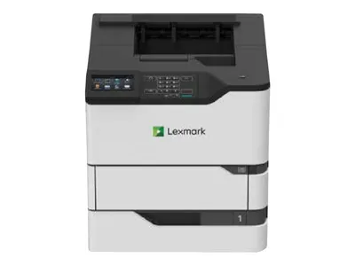 Produktbild von Lexmark MS822de - Laser - 1200 x 1200 DPI - A4 - 52 Seiten pro Minute - Doppelseitiger Druck - Schwarz - Weiß