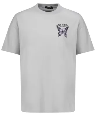 Produktbild von Sublevel Lockeres Printshirt mit Motiv auf Brust und Rücken für deinen Streetstyle Größe: L