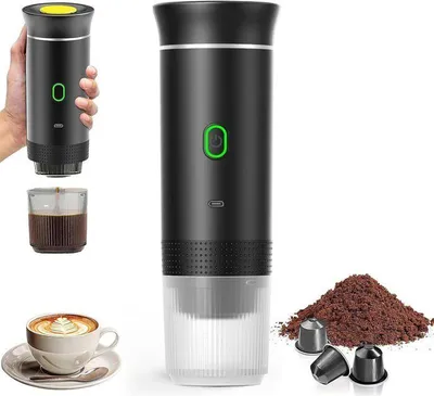 3-in-1 Espressomaschine, Mehrkapselmaschine, 4-6 Minuten automatische Aufheizzeit, kleine Kapseln, große Kapseln, gemahlener Kaffee