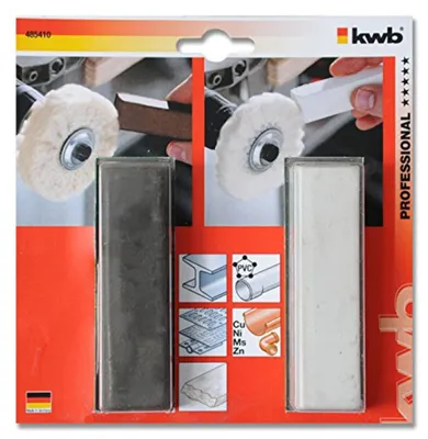 Produktbild von KWB Polierpasten-Set 2-Del, Zb
