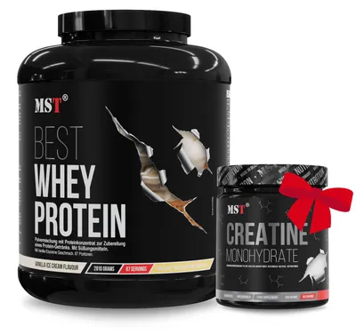 Zdjęcie produktu dla Protein Best Whey + Enzyme 2010 g Lody waniliowe