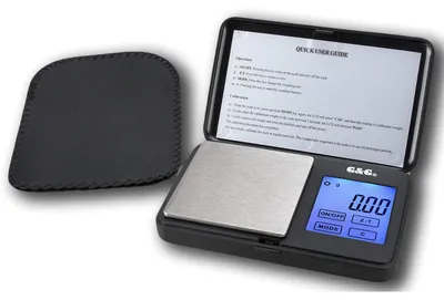Produktbild von Taschenwaage Präzisionswaage Münzwaage - 200 g x 0,01 g - Mit Kalibriergewicht 100 g - LCD-Display - Tara-Funktion - Für Münzen und Schmuck