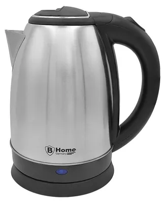 Obrázok produktu pre B HOME 112445 Bezdrôtová kanvica, telo z nehrdzavejúcej ocele, objem 1,8 l, výkon 1500 W, 360° otočná základňa, automatické vypnutie