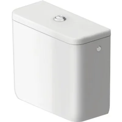 Zdjęcie produktu dla Spłuczka Duravit Qatego, podłączenie prawe i lewe, 6 litrów, 400x180mm, 0947000005