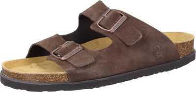 Productafbeelding van Dr. Brinkmann herenslippers, model 600143-02, bruin, maat 41 EU, extra breed