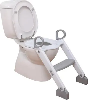 Obrázek produktu pro DREAMBABY Stupínek k WC šedo/bílá