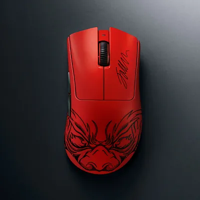Immagine prodotto di Razer DeathAdder V3 Pro Faker Edition Mouse RF Wireless + USB Type-C Ottico 30000 DPI (RZ01-04630400-R3M1)