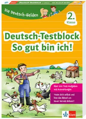 Image de Klett Die Deutsch-Helden: Deutsch-Testblock So gut bin ich! 2. Klasse