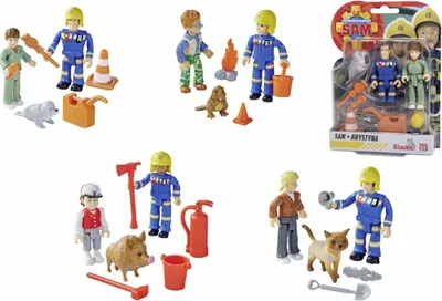 Obrázek produktu pro Simba Dickie Sam Figuren Doppelpack V, 4-sort. 109252623