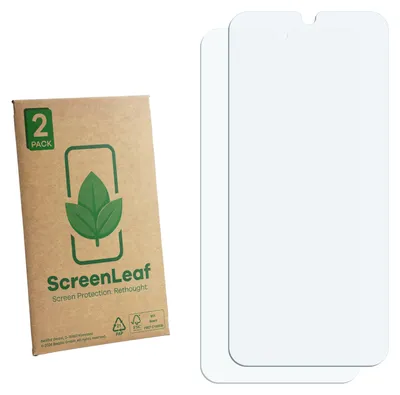 Produktbild von 2x ScreenLeaf Schutzfolie für Xiaomi Poco C85x nachhaltiger Displayschutz Display Schutz Folie Klar Transparent