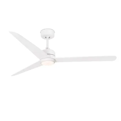 Zdjęcie produktu dla Energooszczędny wentylator sufitowy z oświetleniem LED i pilotem Nuu 132 cm
