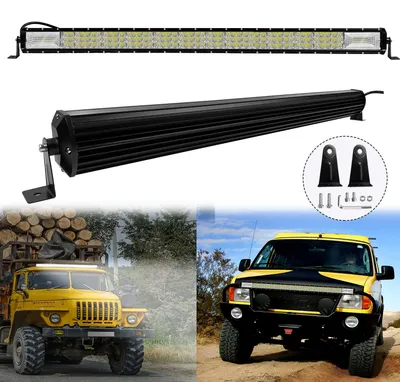 Produktbild von YRHome 540W LED Licht-Bar Arbeitsscheinwerfer, IP67 staub- und wasserdicht, ideal als Offroad Zusatzscheinwerfer und Nebellicht für Auto