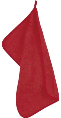 Produktbild von Frottee-Handtuch - 30x50 cm - Rot
