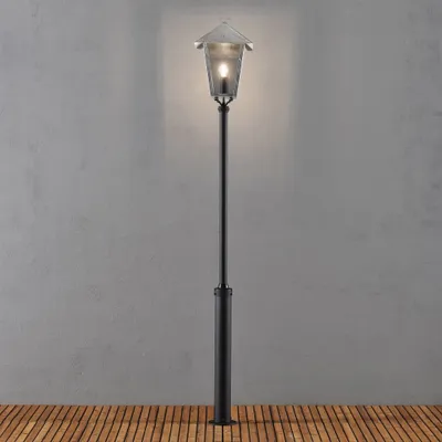 Produktbild von Konstsmide Benu Standleuchte galvanisierter Stahl, rauchfarbenes Acrylglas, Hand EU 437-320