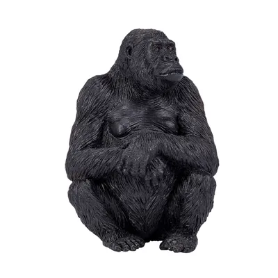 Zdjęcie produktu dla Mojo Fun Gorilla Female, 3 lat(a), Wildlife, Czarny, Szary, Polichlorek winylu (PVC)