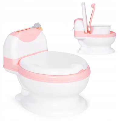 Produktbild von Ecotoys Kindertopf mit Einsätzen und Bürste Rosa
