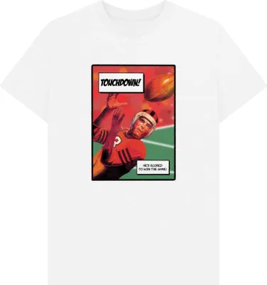 Image de Apoh - T-shirt « Touchdown » pour hommes/femmes Unie PN2145 (S) (Blanc)
