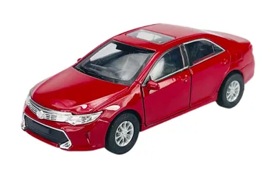 Produktbild von Welly 2016 Toyota Camry Rot 1:34-1:39 Die Cast Metall Modell  im Kasten 43728