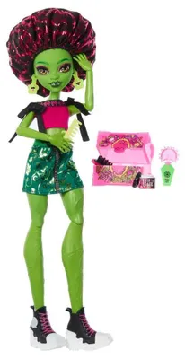 Obrázok produktu pre Monster High JHK45, Modelka, Žena, 4 rok / roky, Dievča, Zvukové efekty, 290 mm