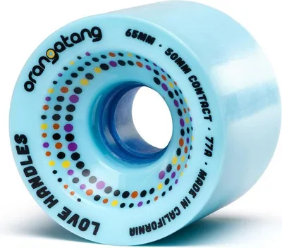 Produktbild von Skateboard-Rollen - Sk8 - Love Handles - 65 mm - Blau - Orangatang