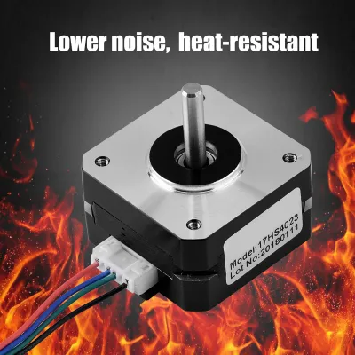 Image de Accessoire pour imprimante 3D : moteur pas à pas pour extrudeuse 42 × 42 × 23 mm pour Titan