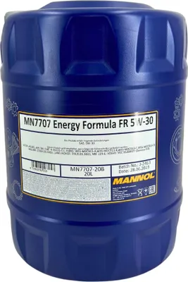 Produktbild von Mannol Energy Formula FR 5W-30 20 Liter (MN7707-20)
