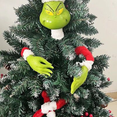 Weihnachtsdeko Grinch in Leipzig - Liebertwolkwitz