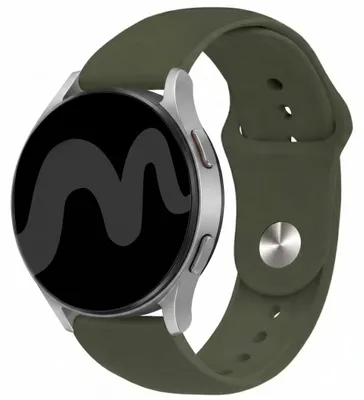 Productafbeelding van imoshion Siliconen Sport bandje - Universeel 22 mm aansluiting - Olive Green, AI-gegenereerde afbeelding