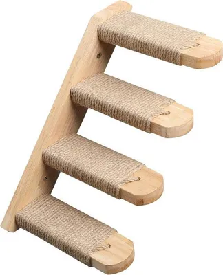Produktbild von Famanu Katzenwand Kletterwand mit Juteseil - für Katzen bis 15 kg
