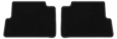 Obrázok produktu pre Zadné velurové koberce pre: Ford Kuga MK1 2008-2011 (SUV) – 2 ks, čierne, na mieru – Wielganizator LUX