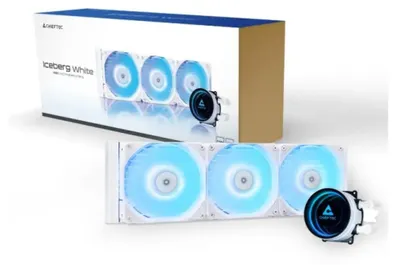 Obrázok produktu pre Chieftec CLC-360-RGB-W, Vodné chladenie typu všetko v jednom, 12 cm, Biela