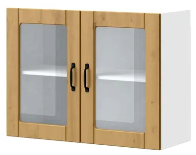 Produktbild von Küchenoberschrank mit Glastür, 80 x 31 x 60 cm