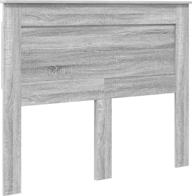 Zdjęcie produktu dla vidaXL Zagłówek z zagłówkiem Szary Sonoma 135 cm Materiał drewnopochodny