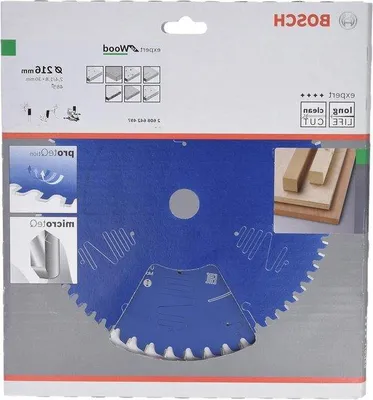 Zdjęcie produktu dla Piła tarczowa do drewna, Ø 216 x 30 x 24 mm, 48 zębów