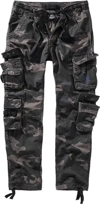 Produktbild von Brandit Cargohose Herren Pure Vintage Trouser Slim darkcamo 5XL