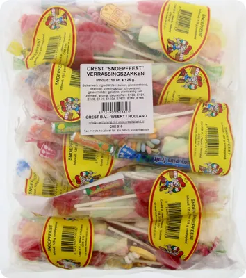 Produktbild von Crest Candy party surprise bags 10 x 125 grams