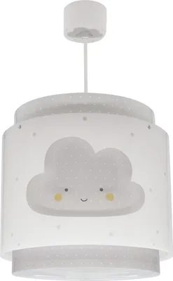 Image de Dalber Hängelampe Baby Dreams Cloud Grau - Glow in the Dark