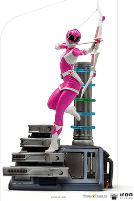 Produktbild von Iron Studios Power Rangers - Pink Ranger Statue 1/10