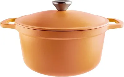 Imagen del producto de Silecomplaza, sartén de hierro fundido con tapa, 22 cm, 3 litros