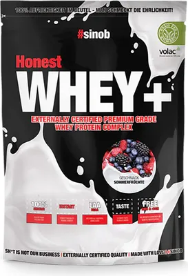 Produktbild von Sinob Honest Whey 820g Beutel Sommerfrüchte