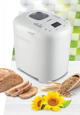 Obrázek produktu pro Heinner HBM-915WH, Časovač odloženého startu, Skleněný průzor, Časovač, Variabilní kontrola propečení kůrky, Funkce uchování teploty, 550 W
