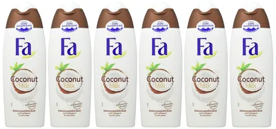 Produktbild von FA Duschcreme Coconut Milk mit Kokosnuss-Extrakt und Kokosnussmilch-Duft, 6er Pack (6 x 250 ml)
