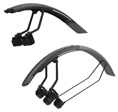 Image de Garde-boues Avant Et Arrière Vélo - Protection Anti-projections Complète - Topeak