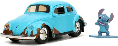 Obrázek produktu pro Lilo & Stitch auto 1959 VW Beetle 1:32 a figurka Stitch, DP6