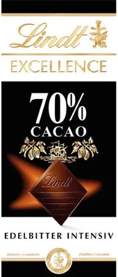 Produktbild von Lindt Excellence 70% Cacao Edelbitter Intensiv Tafel 100g