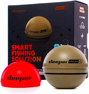 Zdjęcie produktu dla Echosonda Deeper Chirp+ 2 wykrywacz ryb GPS ryby do łowienia wędkarstwo