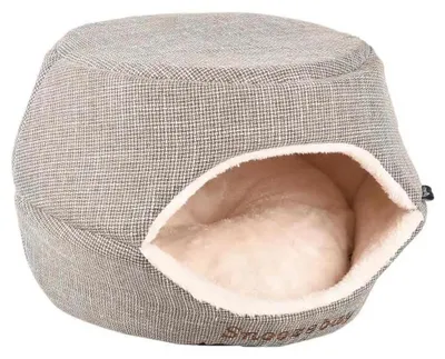 Produktbild von Flamingo Snoozebay Katzenbett Grau 45 x 35 x 35 cm Grau 45 x 35 x 35 cm