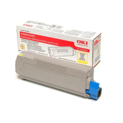 Obrázek produktu pro OKI 43324421, 5000 str., Žlutá, 1 kusů