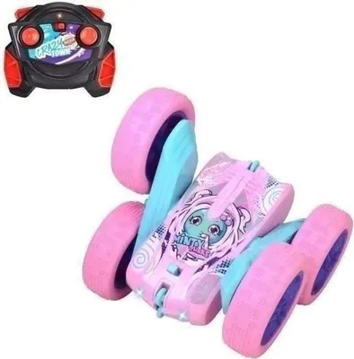 Produktbild von Ferngesteuertes Auto Dickie Flippy Berry Shaker, 360° Rotation, 16 cm, Rosa, Inklusive Batterien