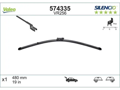 Immagine prodotto di Spazzola tergicristallo VALEO 574335